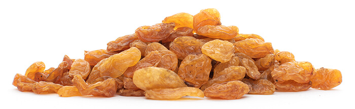 Rozinky zlaté JUMBO detail Vital Country